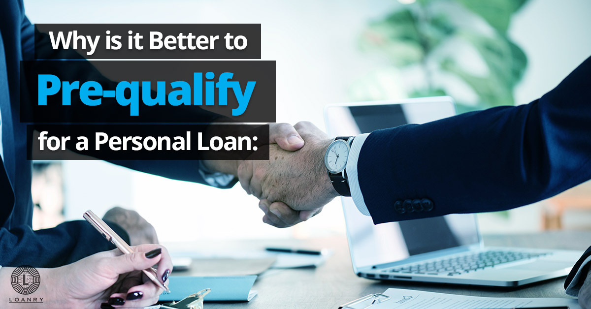 pre qualify for a personal loan